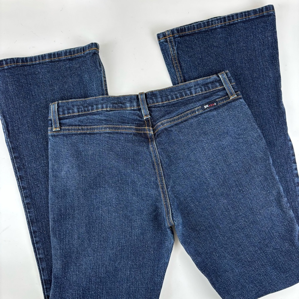 Vintage Just USA Low Rise Bootcut Jeans Size 7 USA Dark Wash